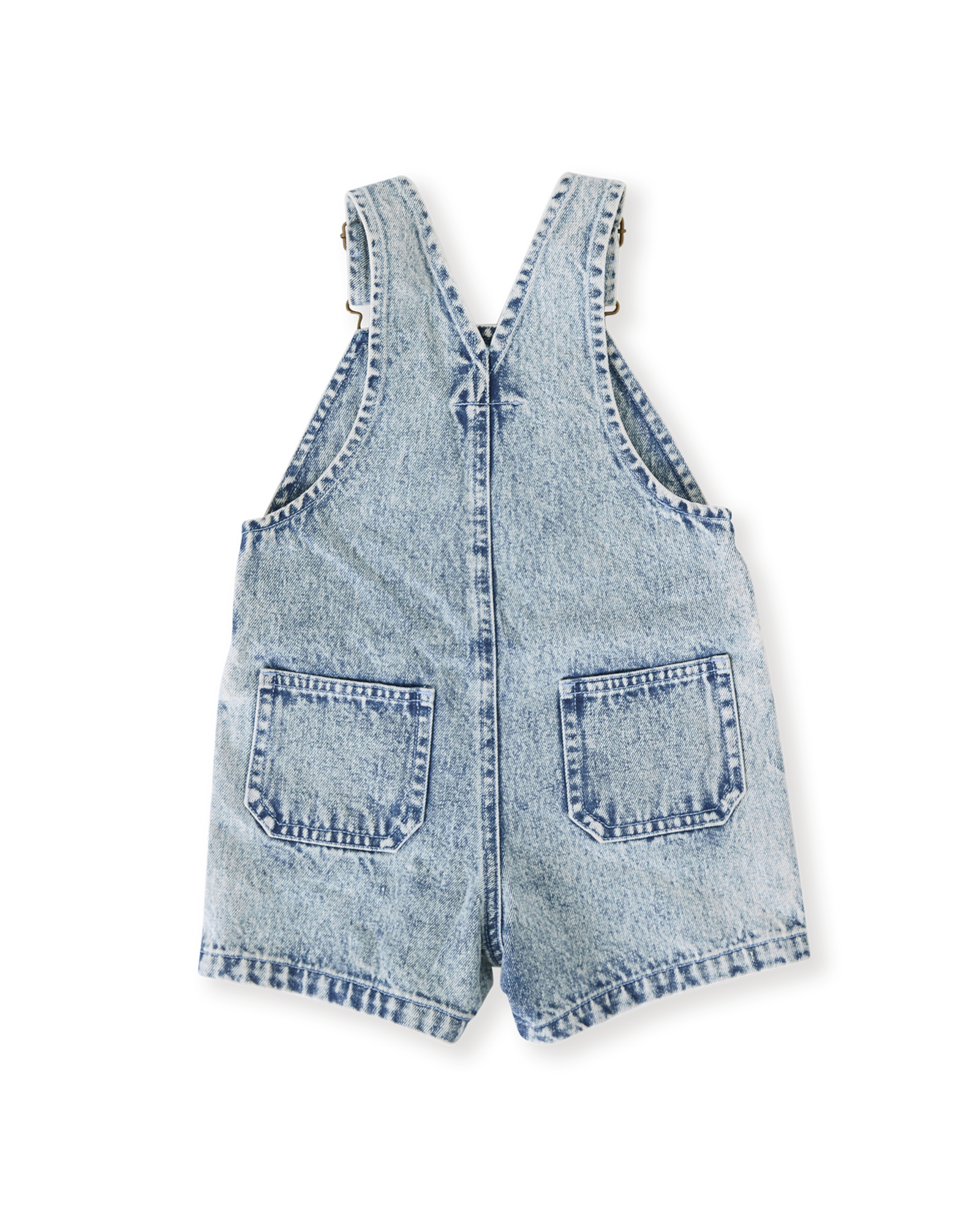 GOLDIE & ACE BURTON VINTAGE WASHED DENIM OVERALLS