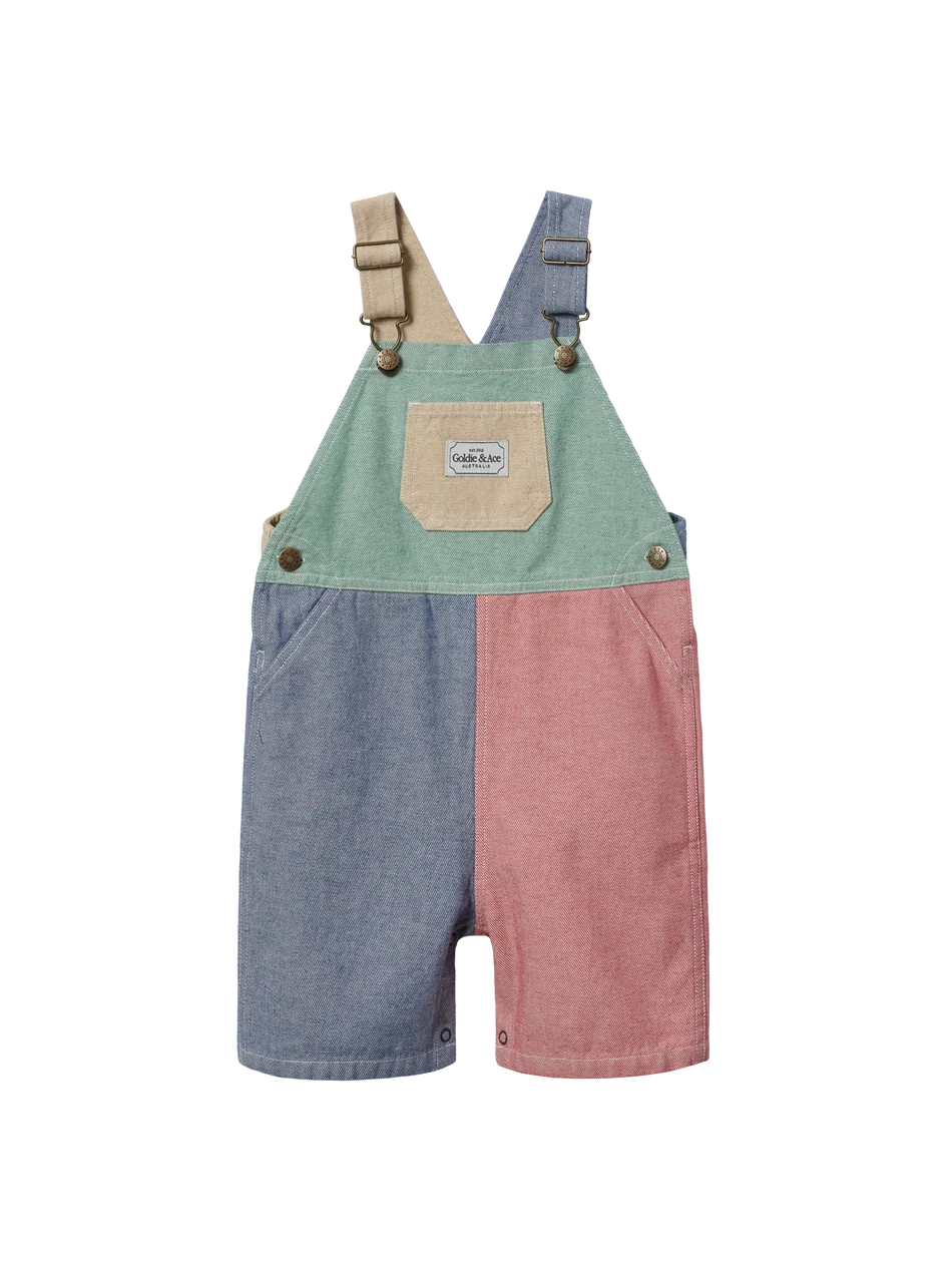 Goldie & Ace Patchwork Burton Overalls