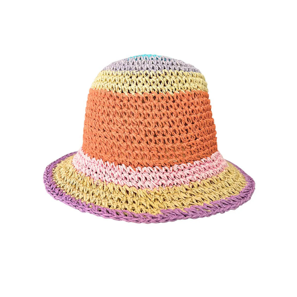 Acorn Kids Astrid Crochet Straw Hat