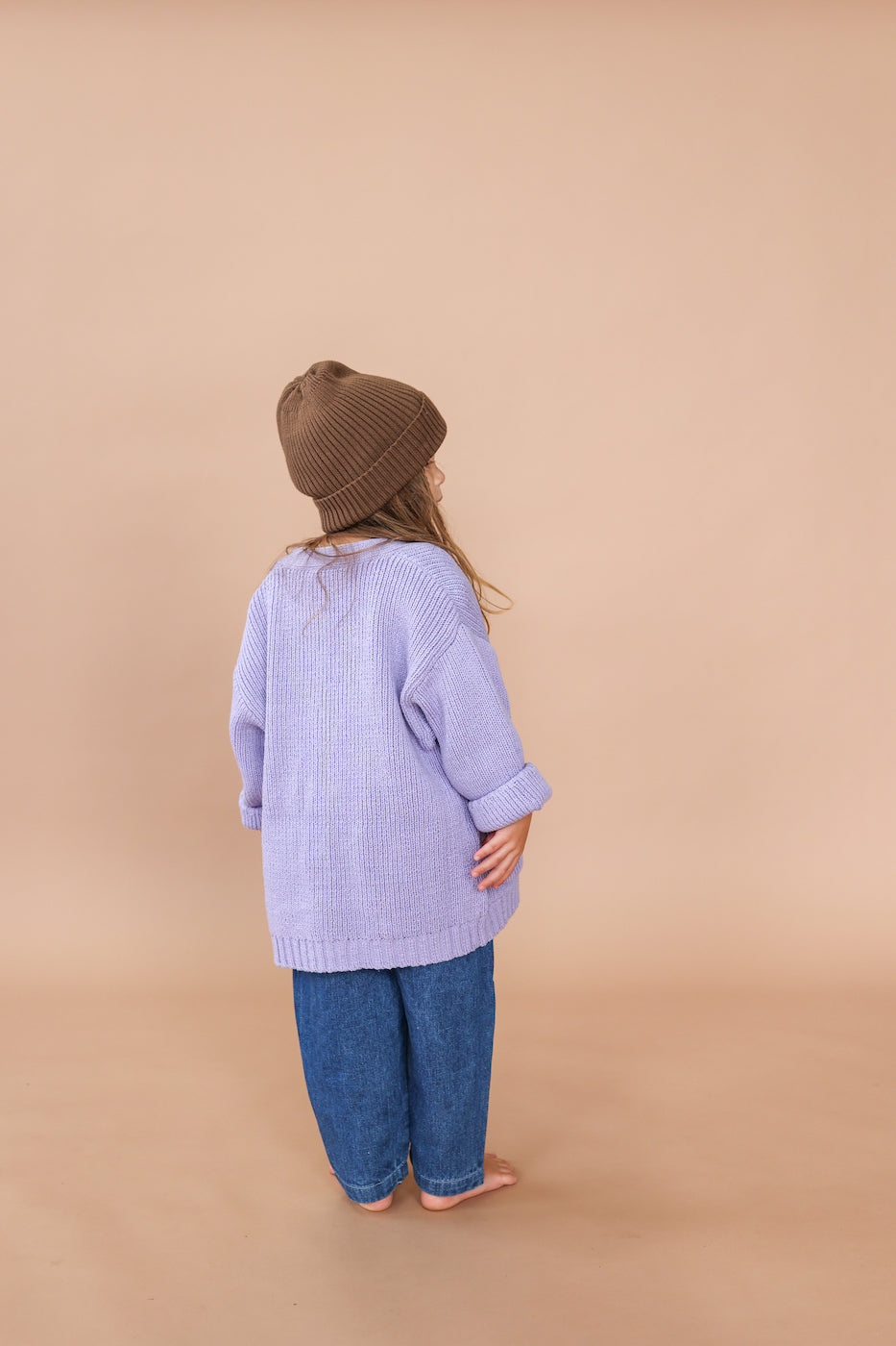 Grown Pocket Cardigan - Iris