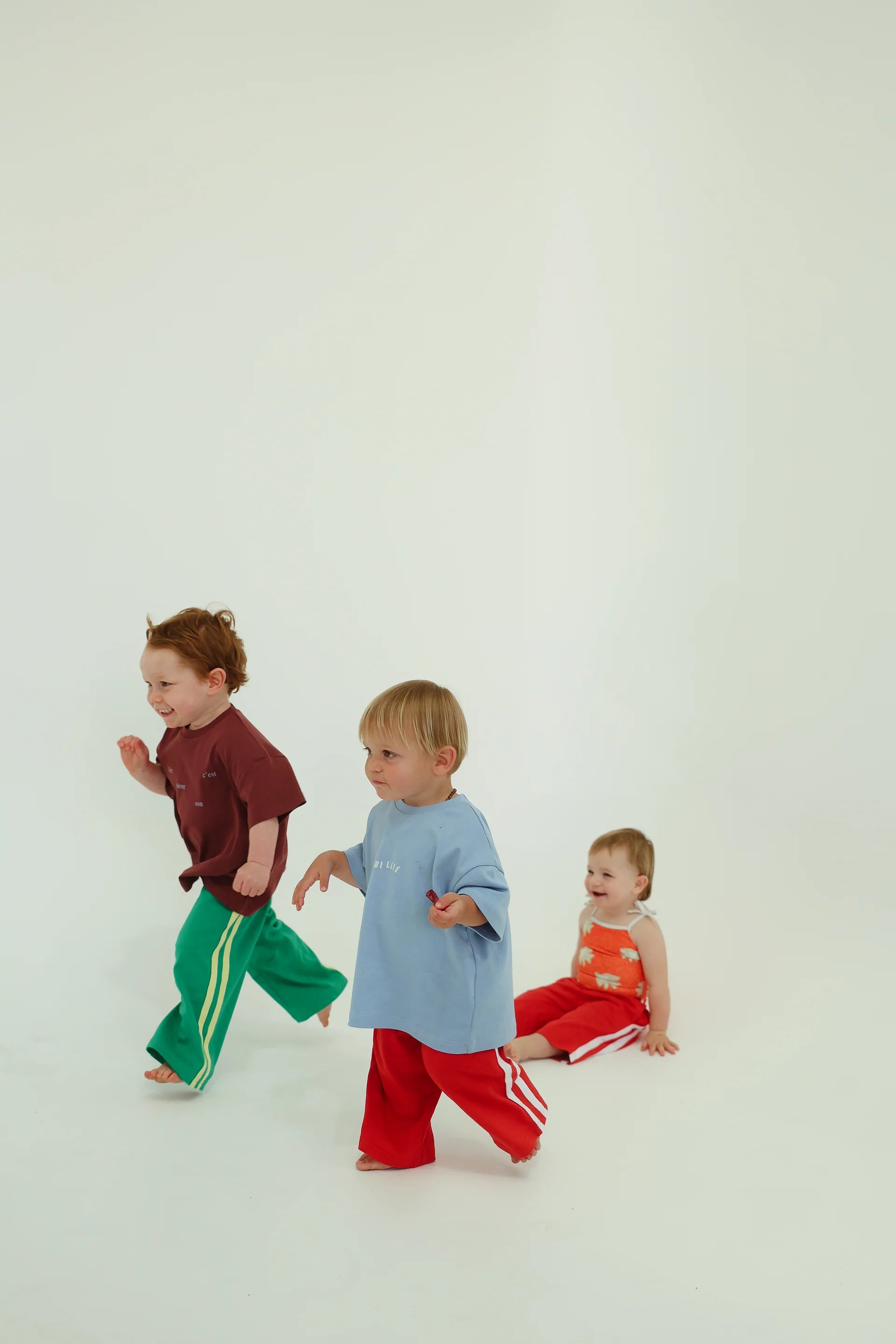 By Billie Organic cotton wave tee - blue