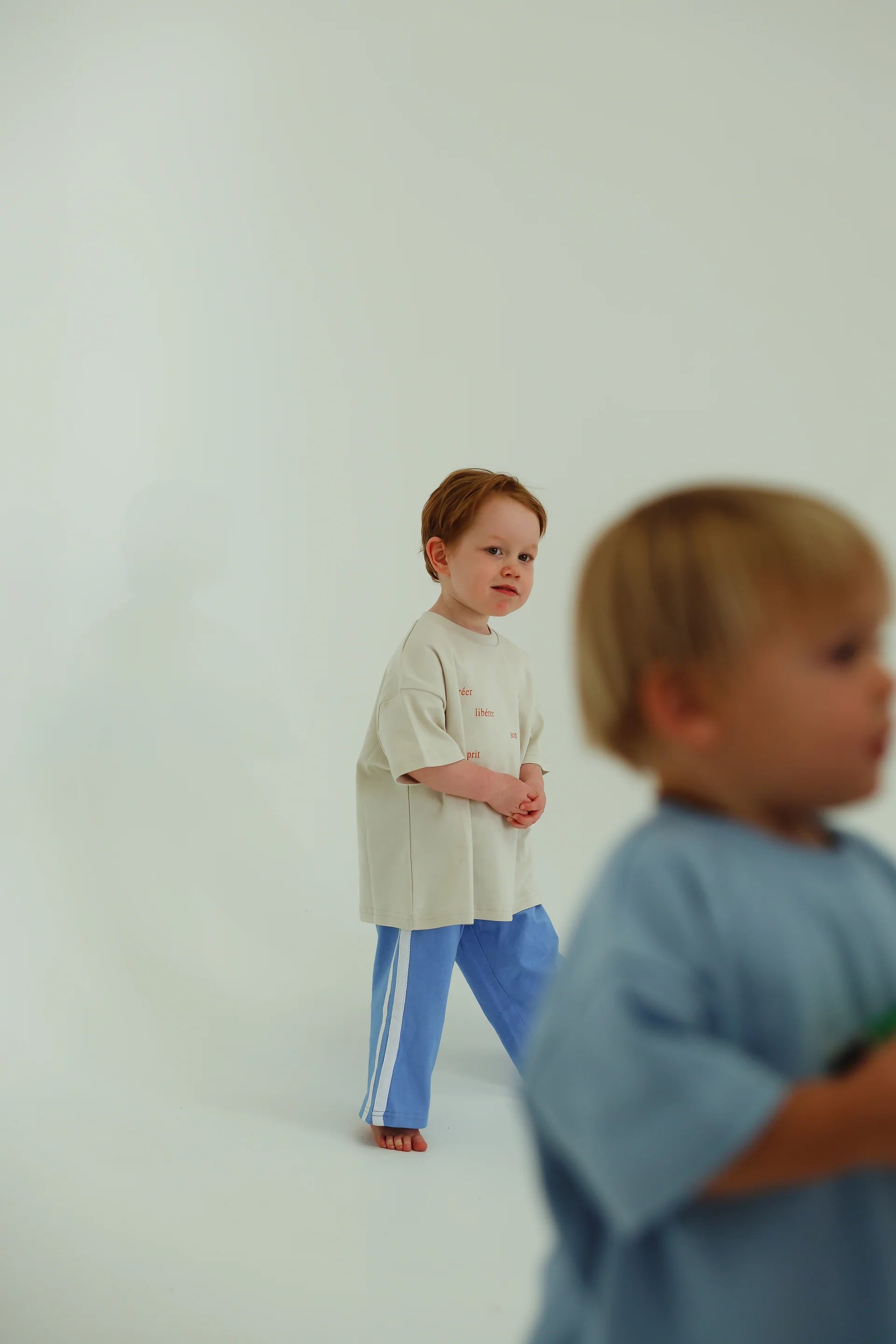 By Billie Kids everyday pants - cobalt