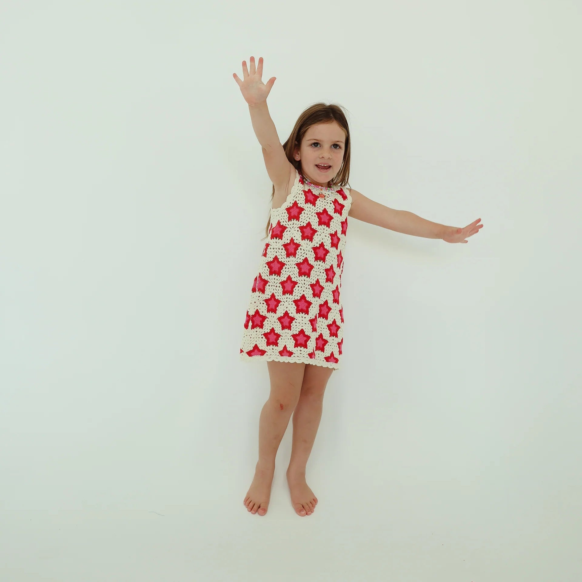 By Billie Crochet star dress