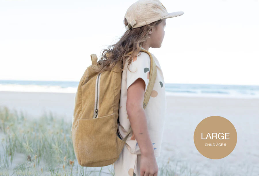 Bam Loves Boo Solstice Organic Backpack Large - Honey