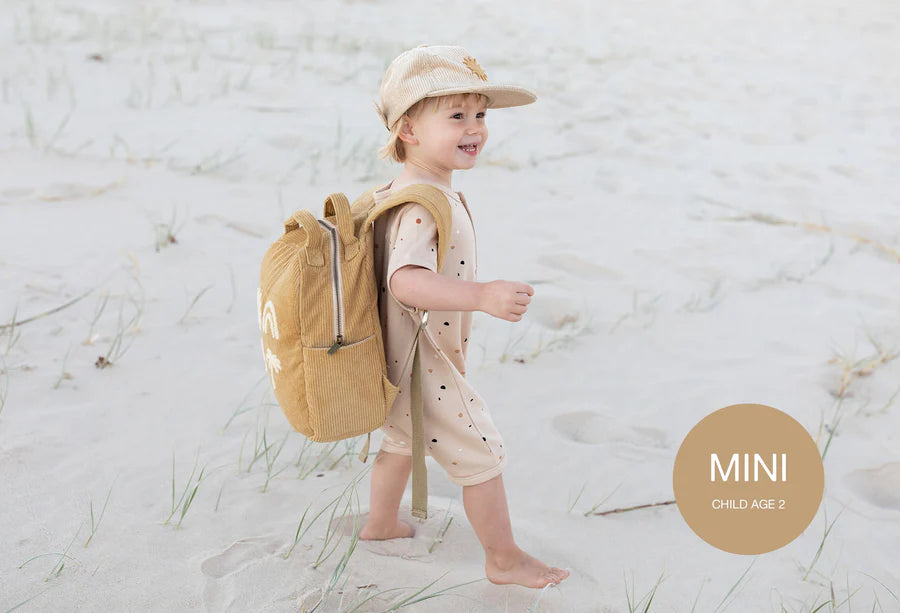 Bam Loves Boo Solstice Organic Backpack Mini - Honey