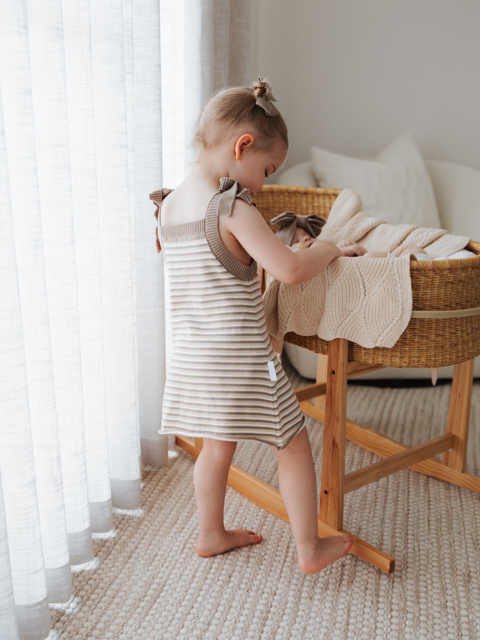 Ziggy Lou Dress - Cappuccino