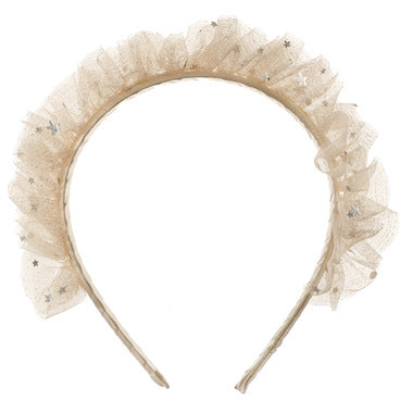 Rockahulla Kids Sparkle Tulle Ruffle Headband