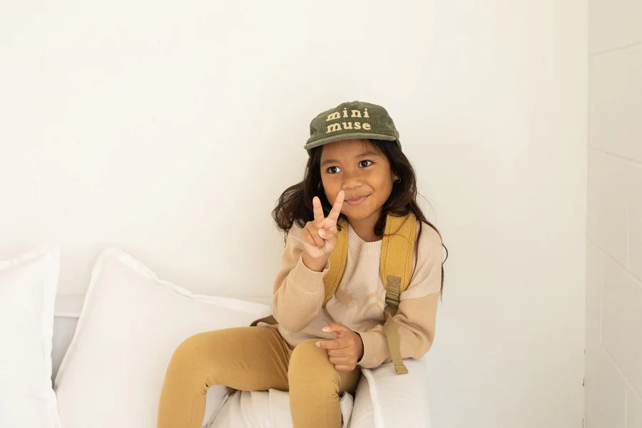Bam Loves Boo Mini Muse Organic Cotton Cap