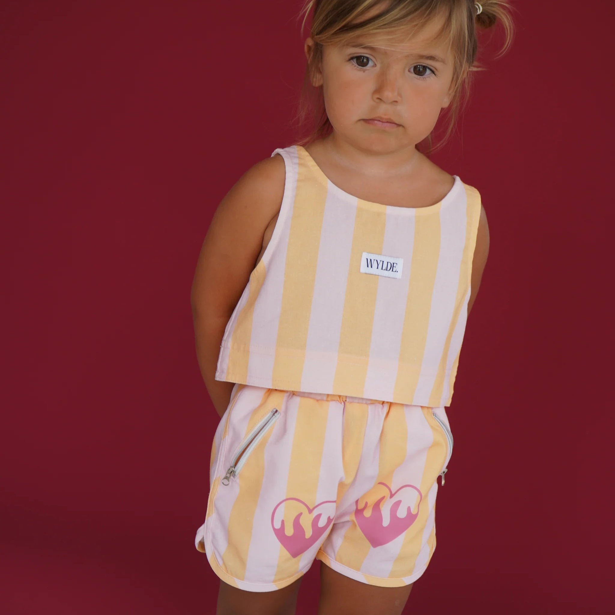 Wylde the Label Sorbet Stripe Set