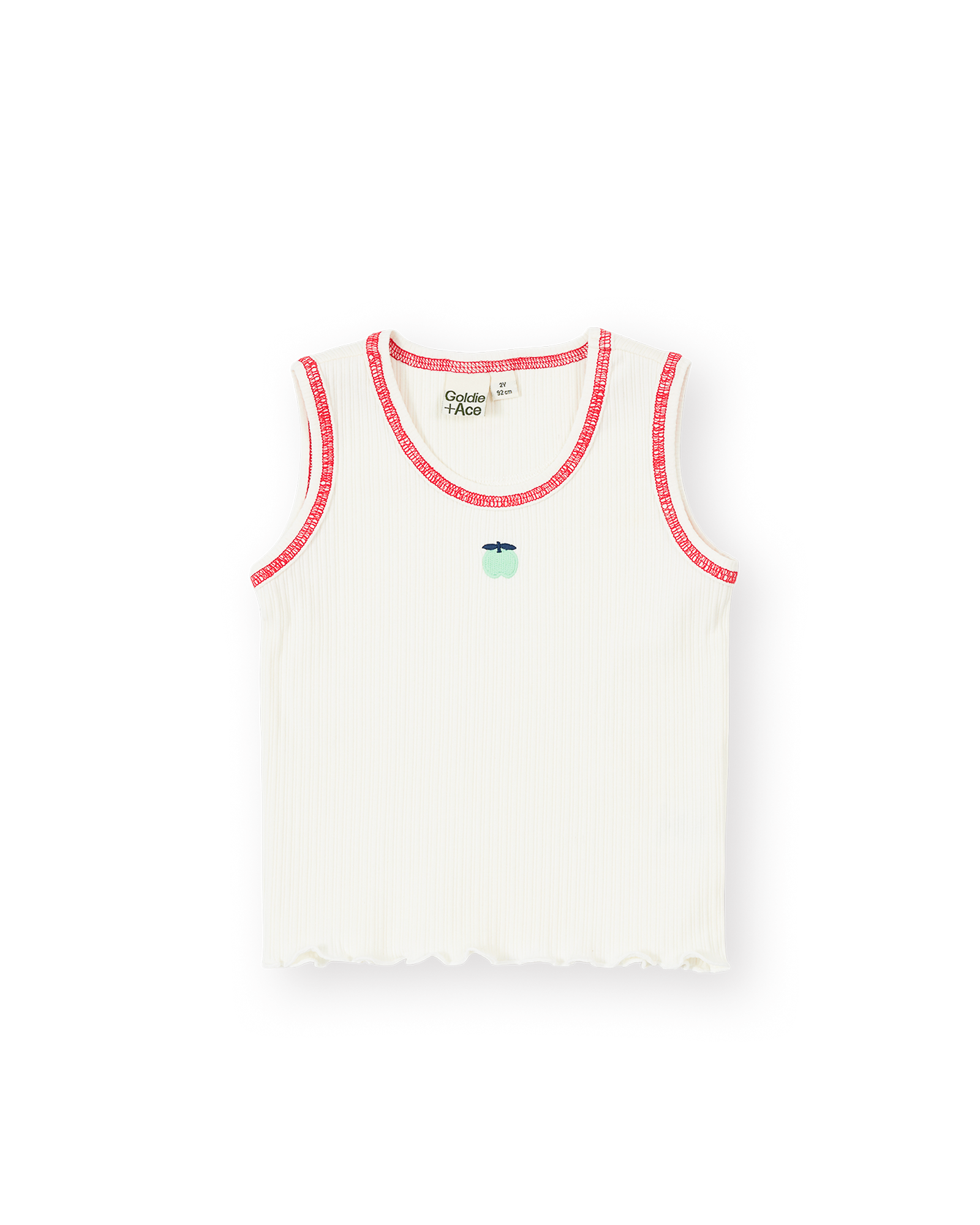 Goldie & Ace Rib Apple Tank