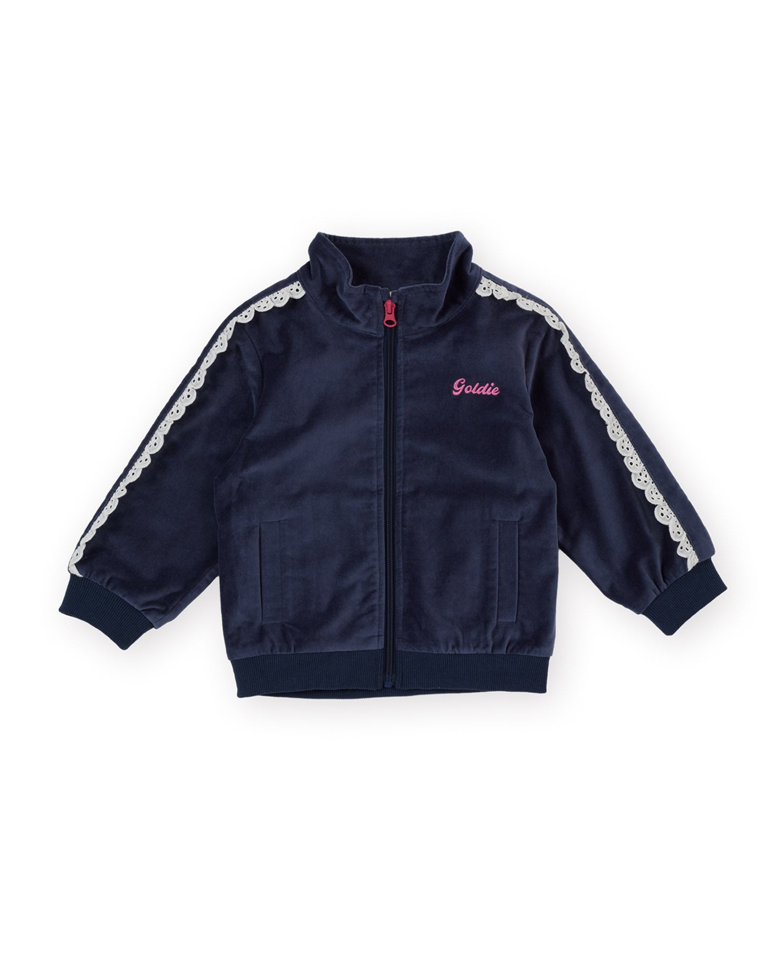 Goldie & Ace Logo Track Zip Jacket