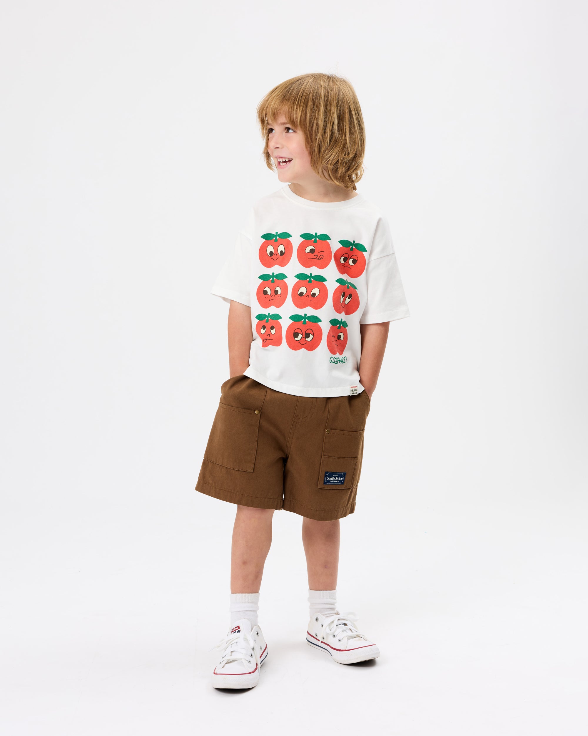 GOLDIE & ACE APPLE PARTY T-SHIRT