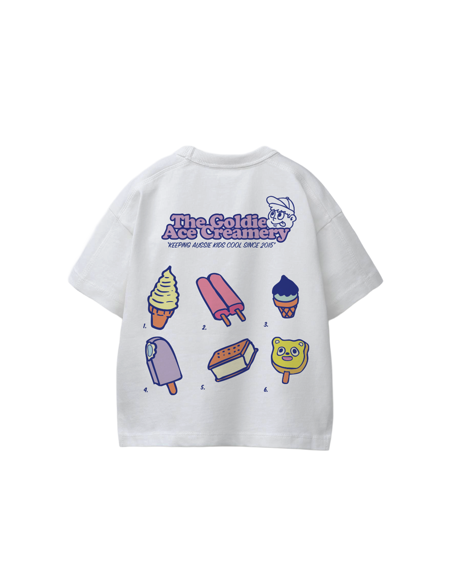 Goldie & Ace Creamery T-shirt
