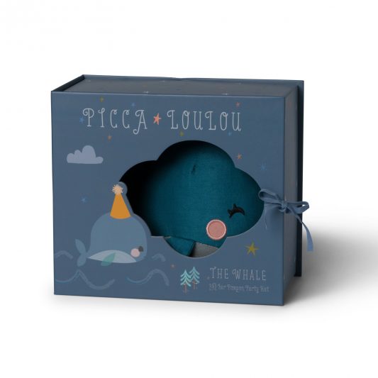 Picca Loulou Whale in gift box