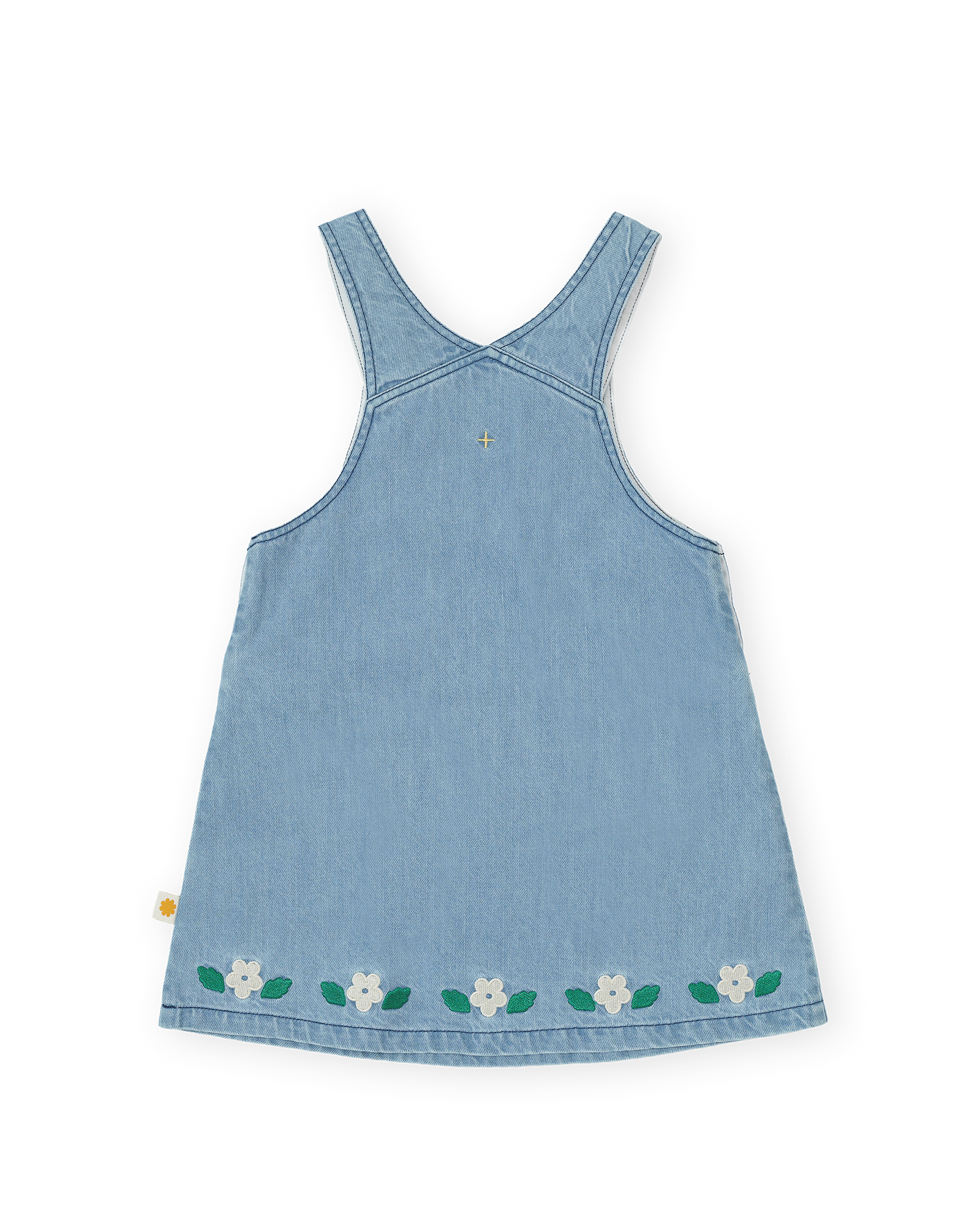 GOLDIE & ACE WILD STRAWBERRY PINAFORE DRESS