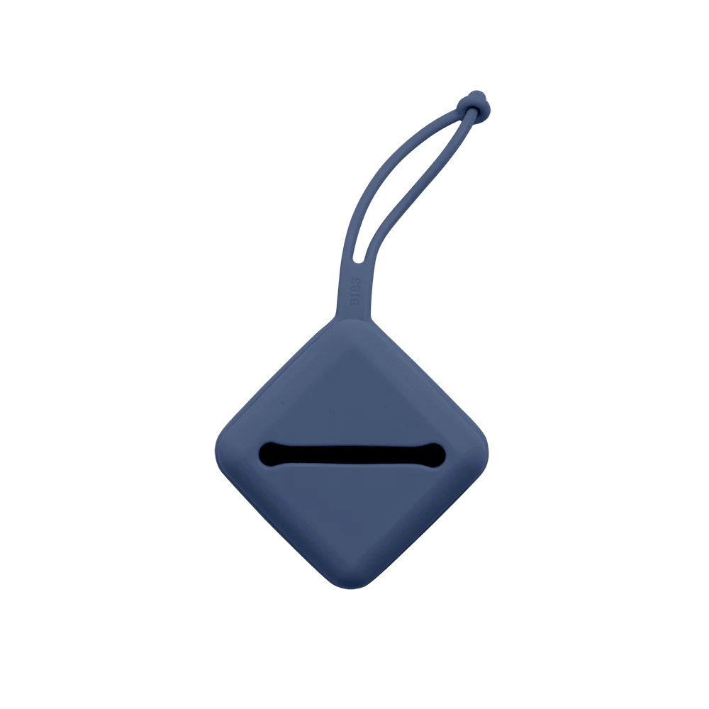 Bibs Pacifier Soft Case Steel Blue