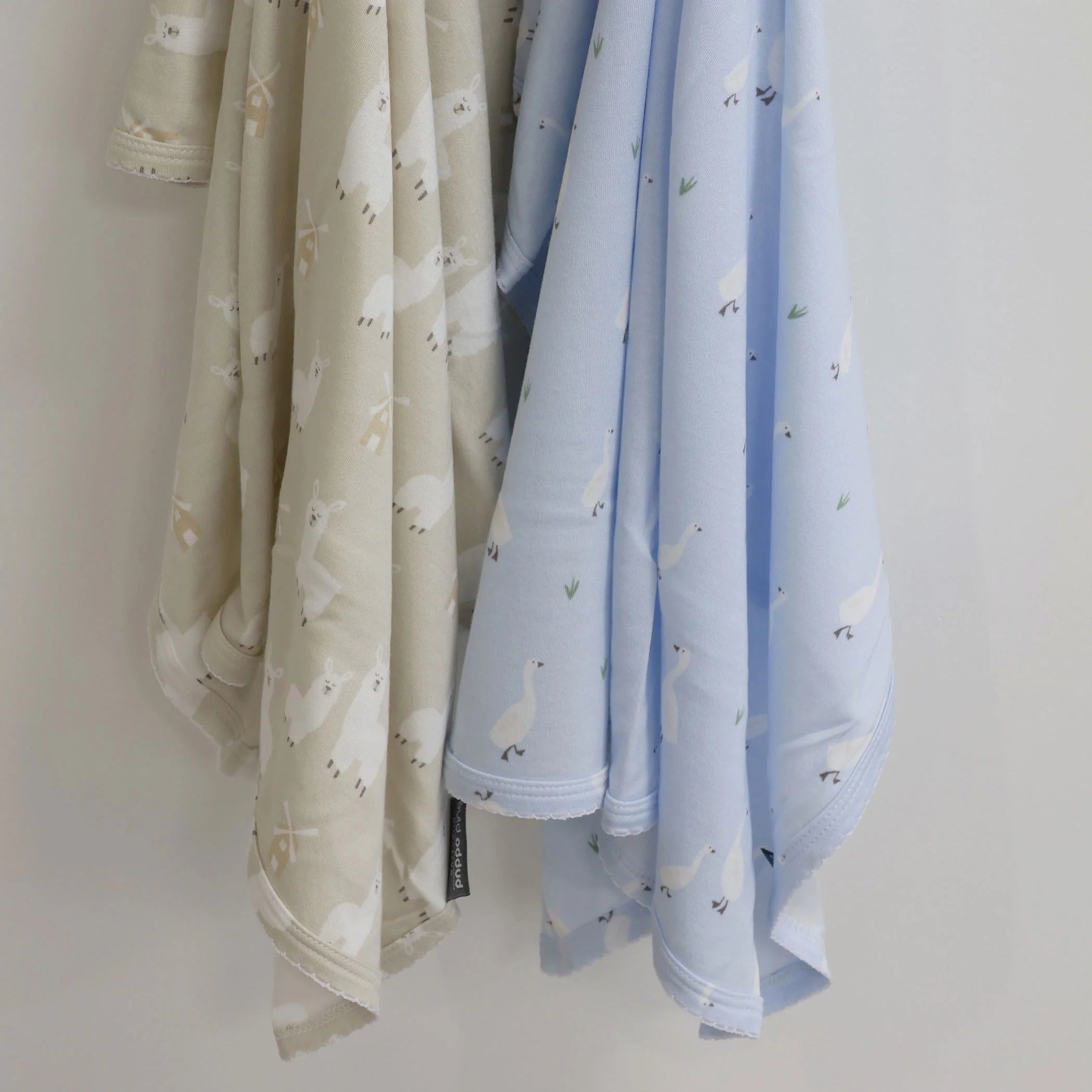 Bubba Blue Provincial 2pk Jersey Wrap Sky/Almond