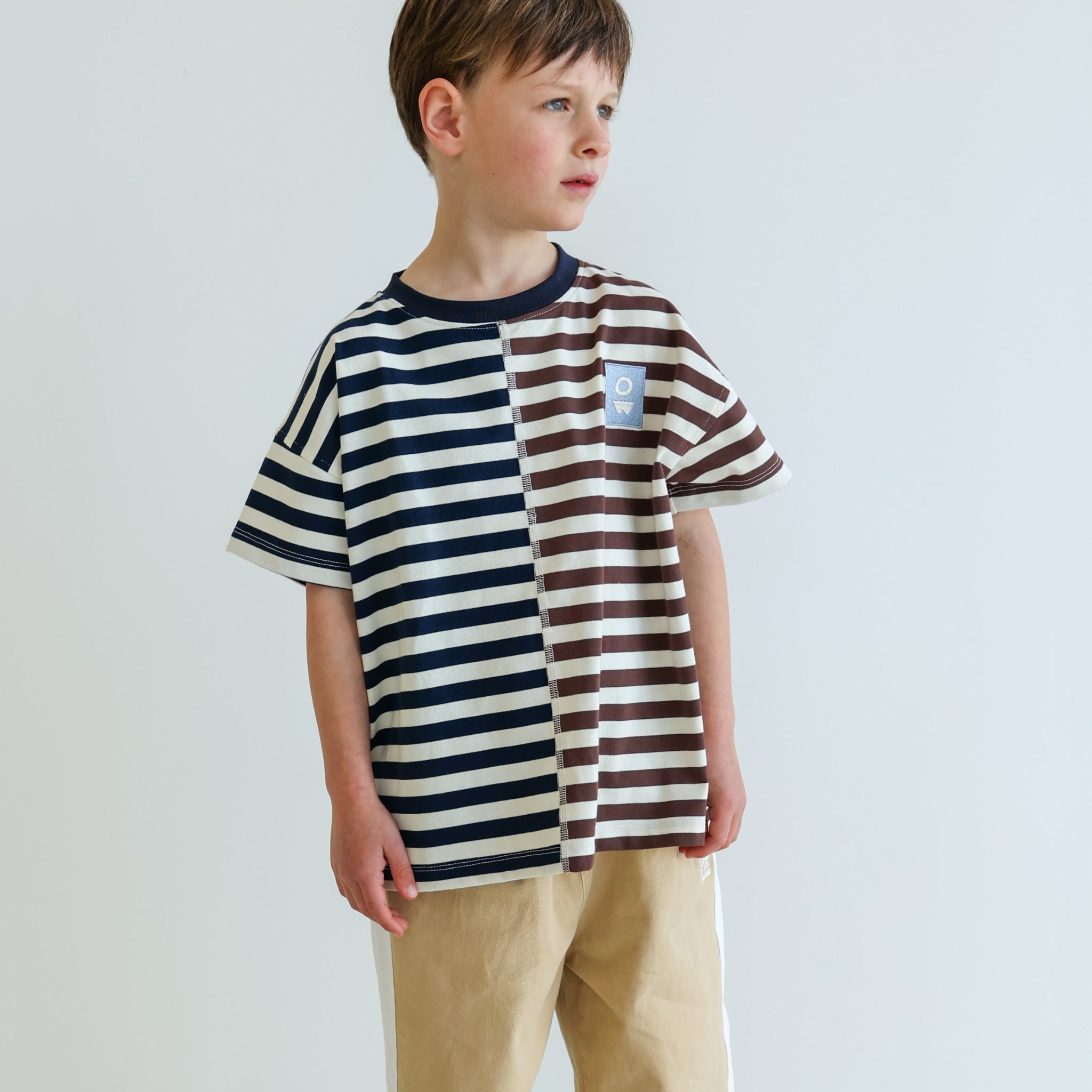 Olle Split Stripe tee