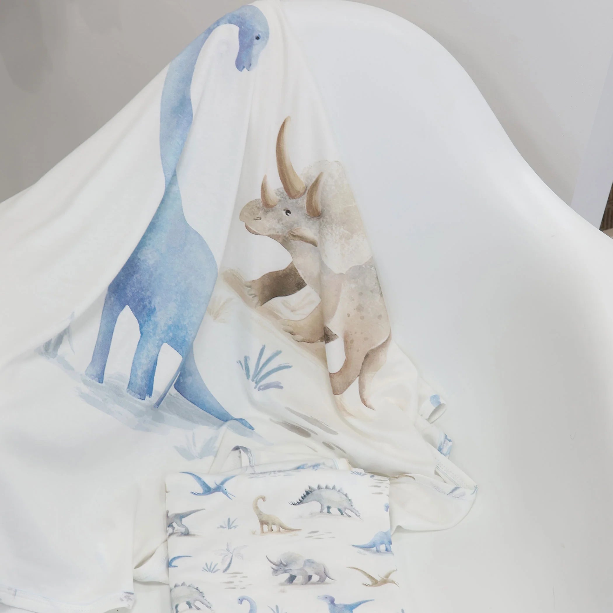 Bubba Blue Jurassic Bamboo 2pk Jersey Wrap