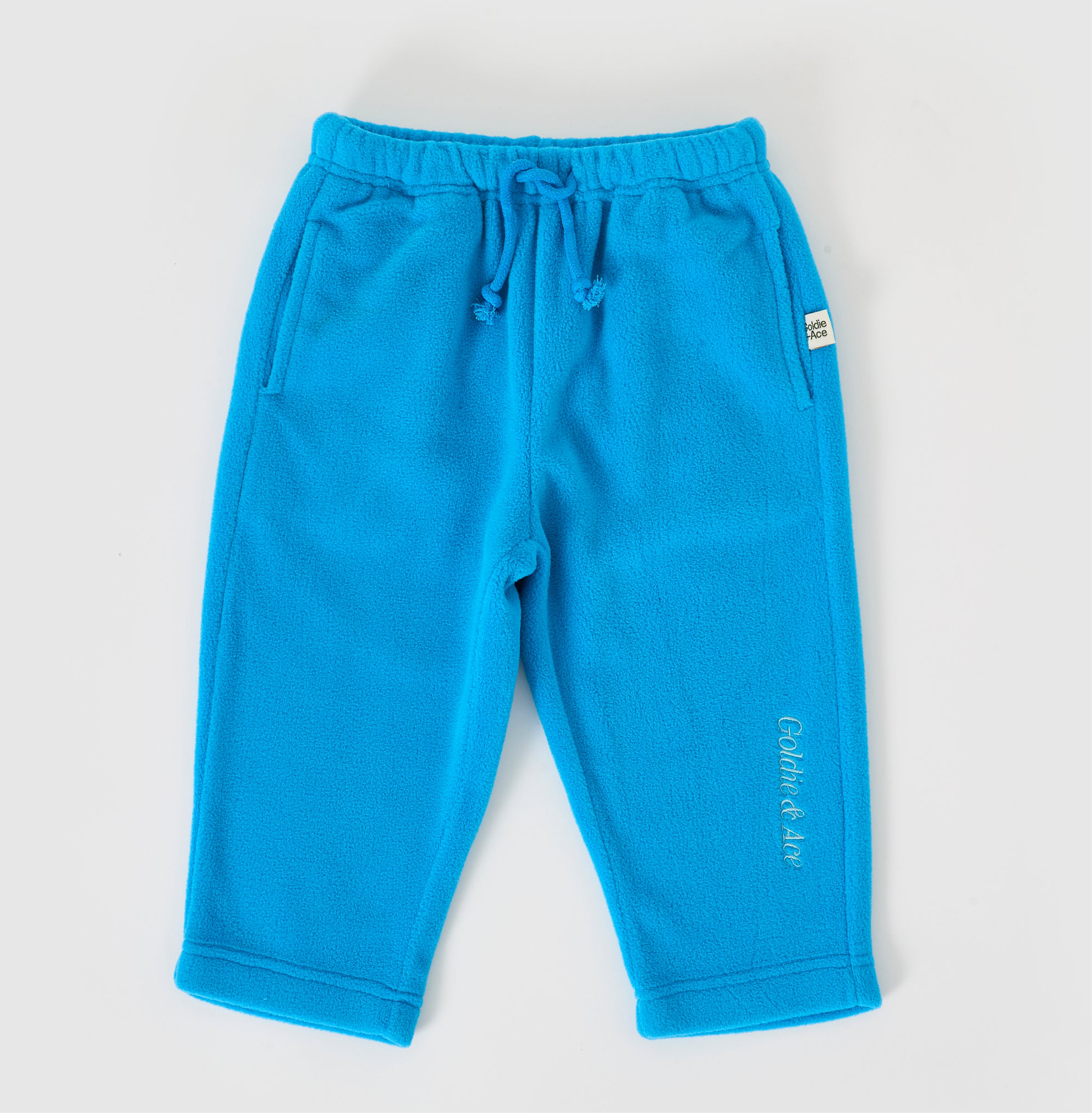 Goldie & Ace Bobbi Polar Fleece Sweatpants - Lake