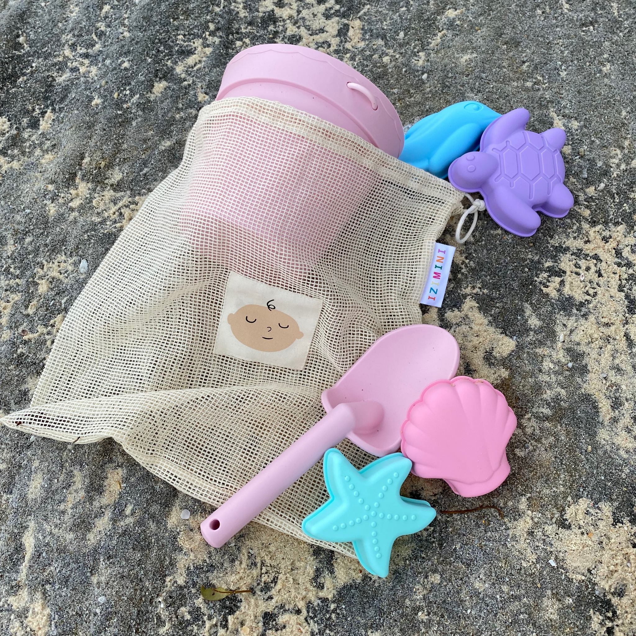 Beach toys set: Pink