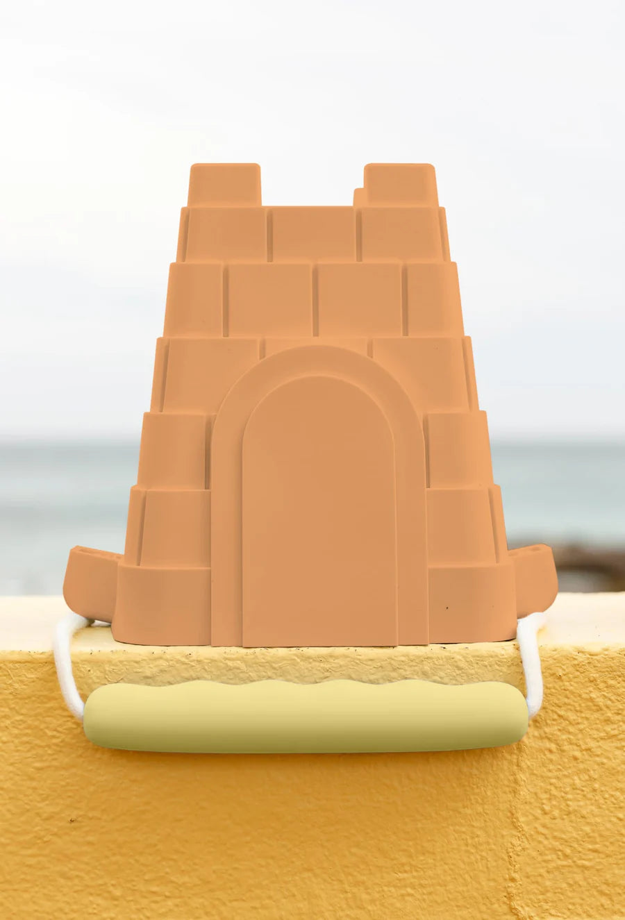 Coast Kids Clovelly Castle Bucket Orange/Yellow