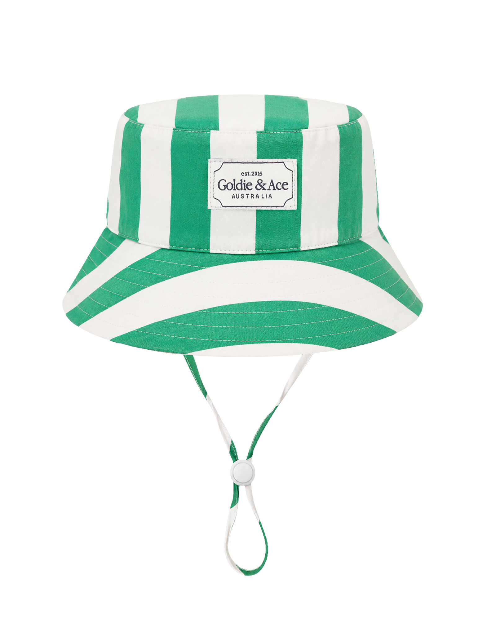 GOLDIE & ACE HAPPY STRIPE BUCKET HAT