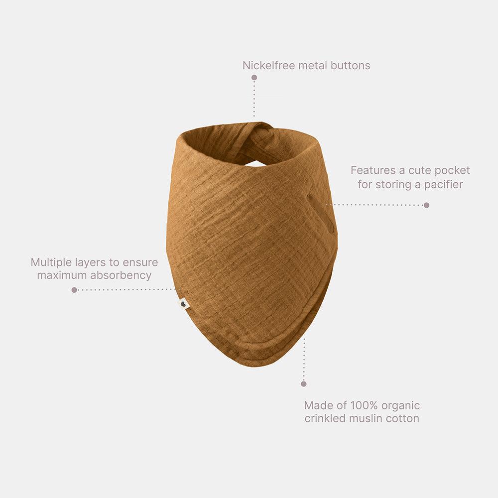 Bibs - Bandana Bib Ivory