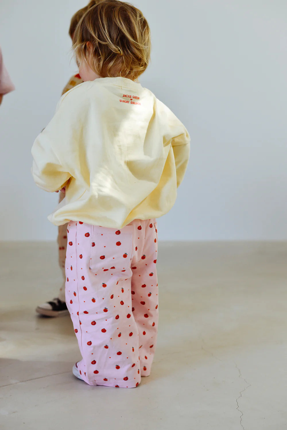 Sunday Siblings Fruit Loop Sweater- Yellow
