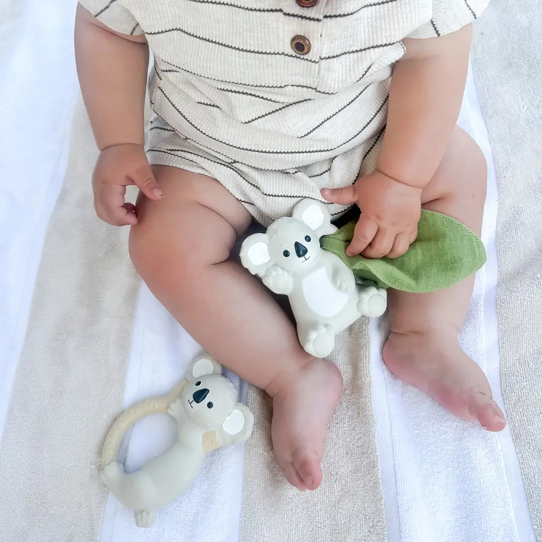Winnie Parkes Banks The Koala Teether Rattle & Scrunch