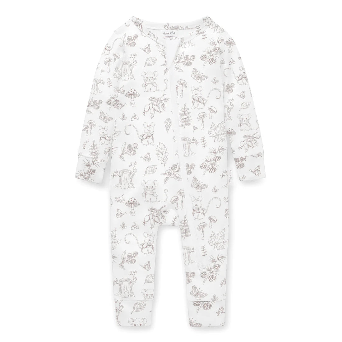Aster & Oak Woodland Zip Romper