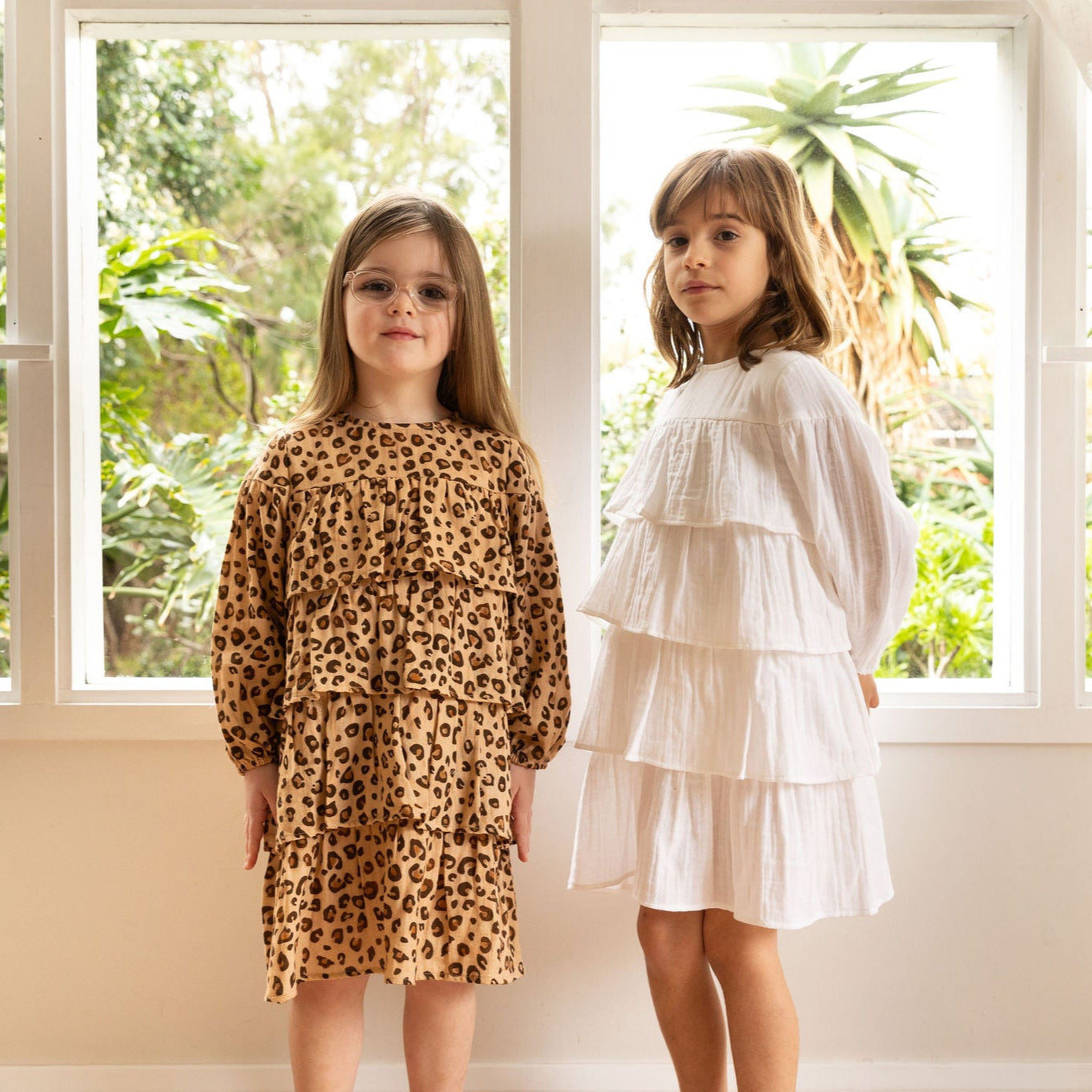 Alex & Ant Frou Frou Dress - Leopard