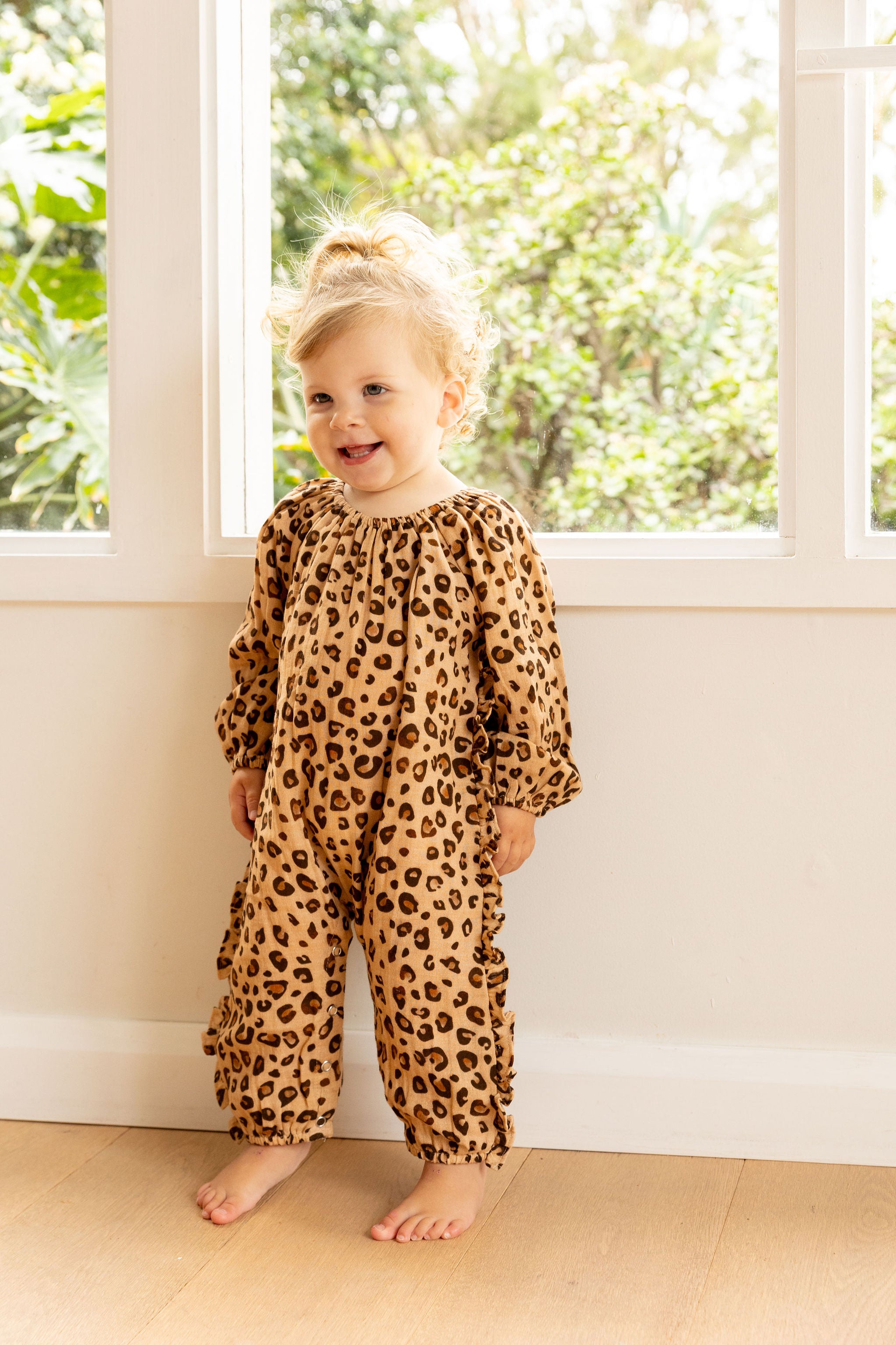 Alex & Ant Iris Playsuit - Leopard