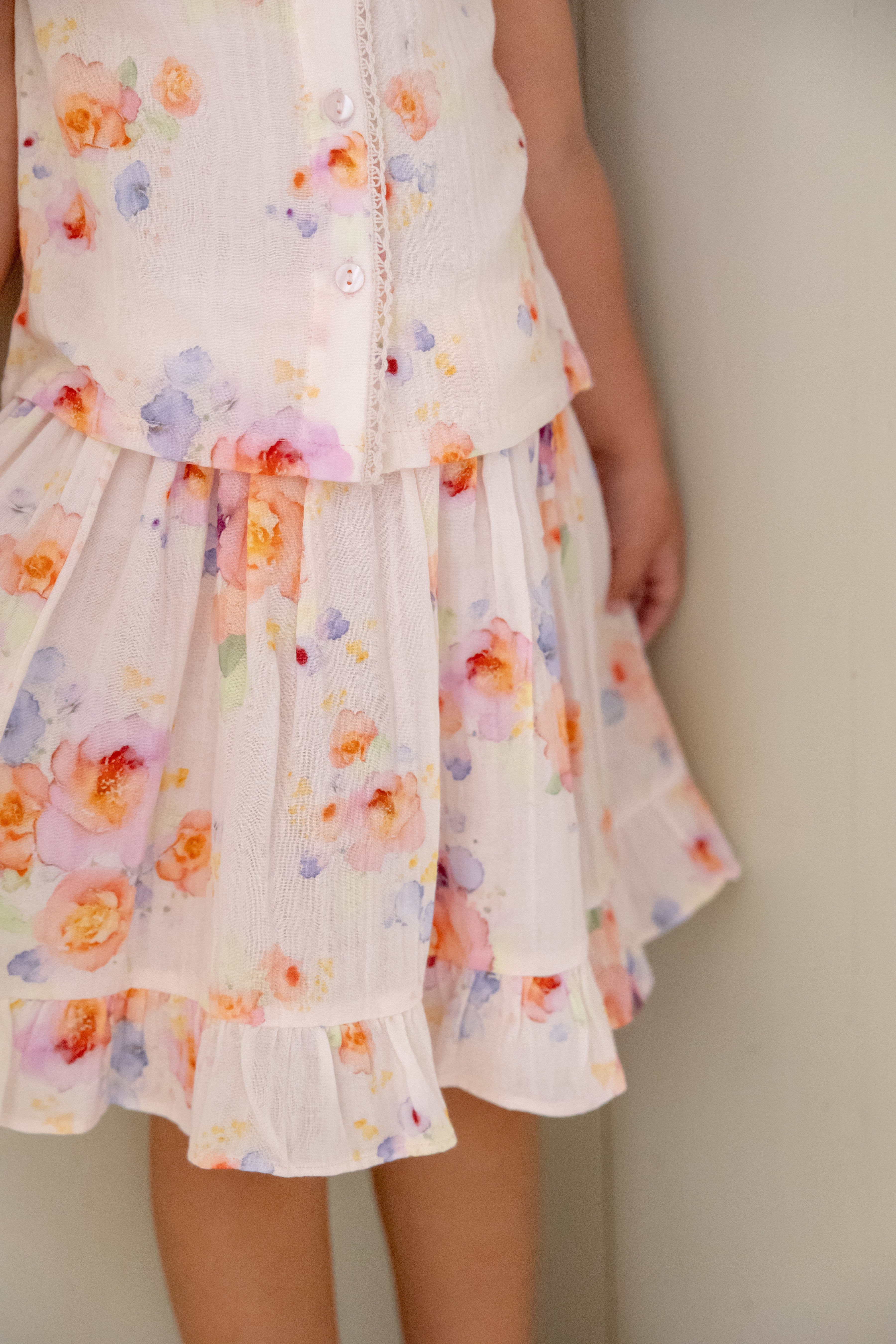 Alex & Ant Maria Pia Skirt - Roses