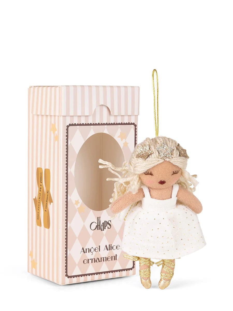 BT Chaps Angel Alice Ornament in Giftbox