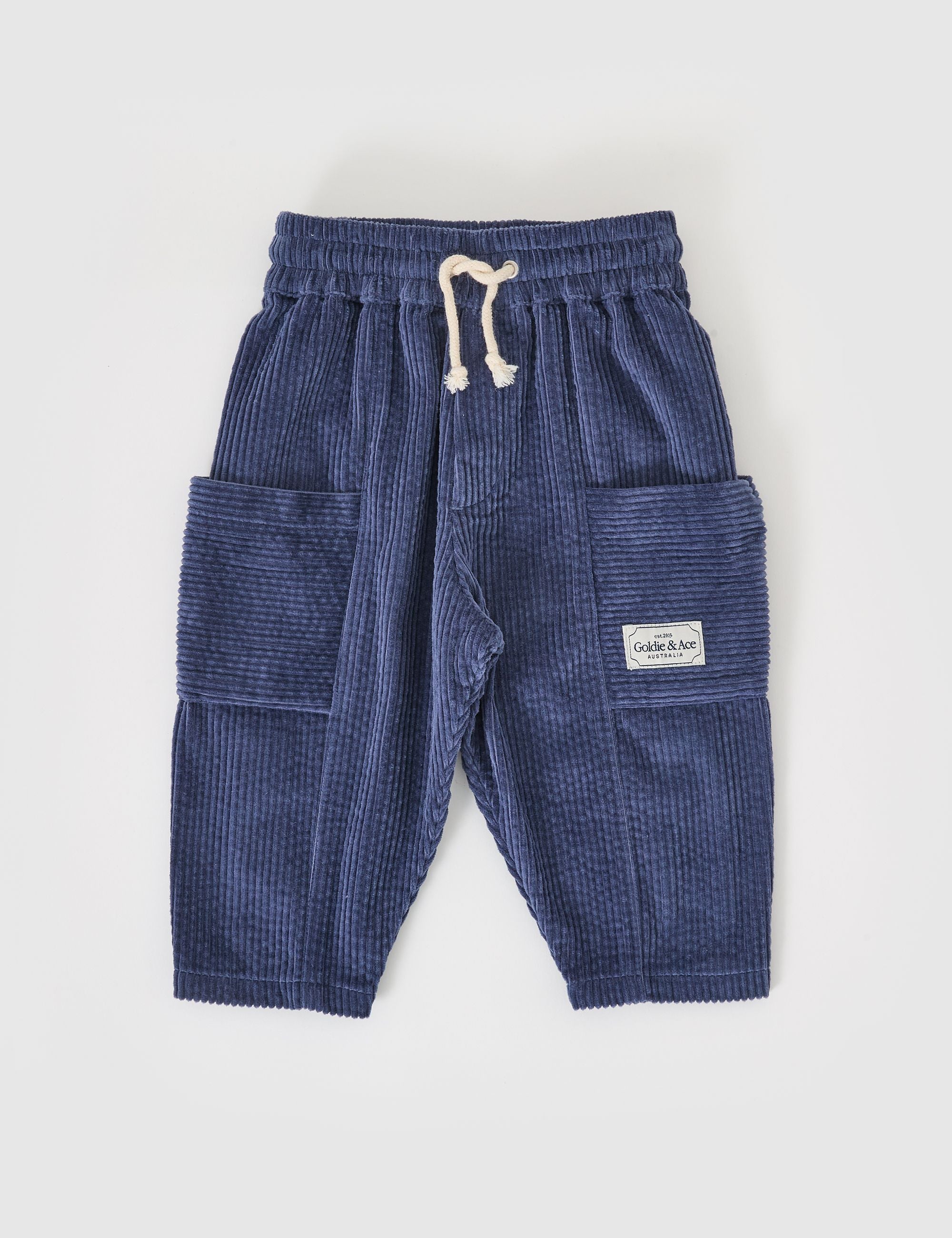 Goldie & Ace Kit Corduroy Pocket Pant - Navy