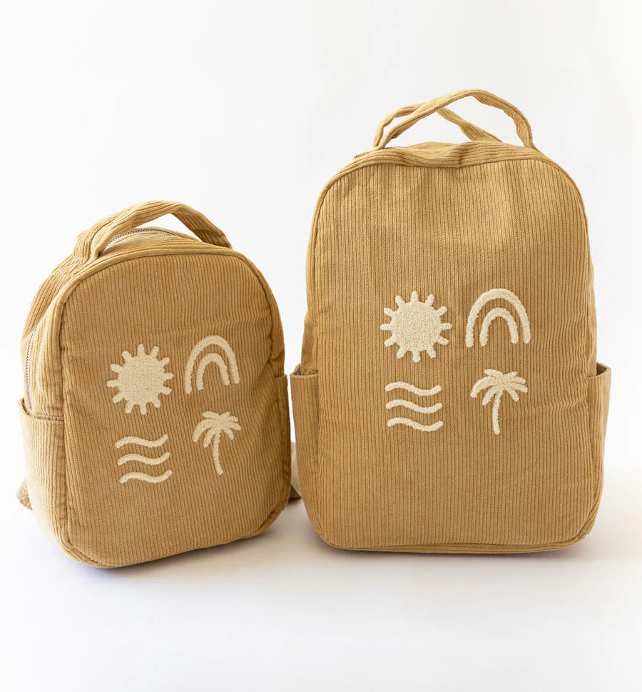 Bam Loves Boo Solstice Organic Backpack Large - Honey