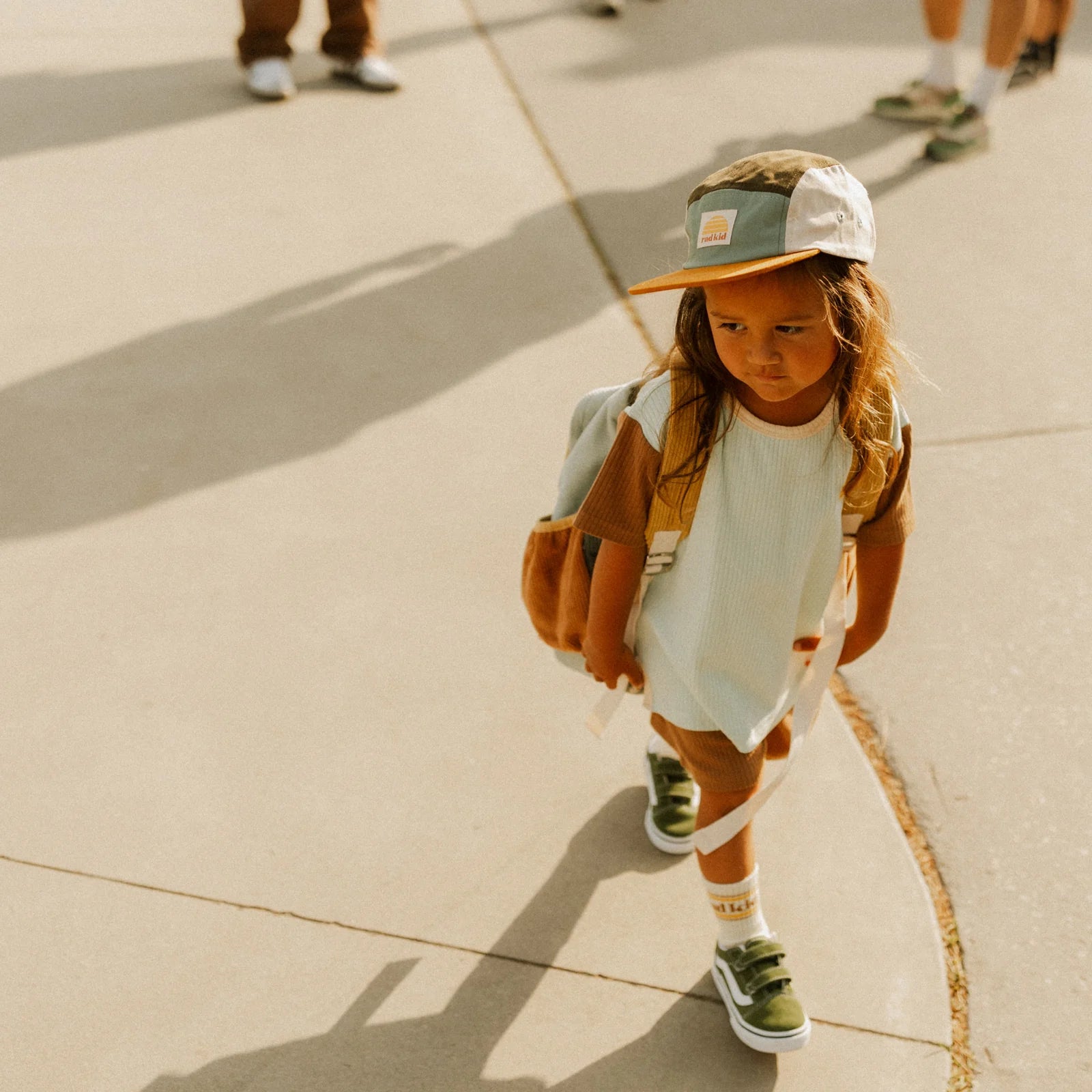 Banabae Rad Kid Spliced 5 Panel Cap - Khaki