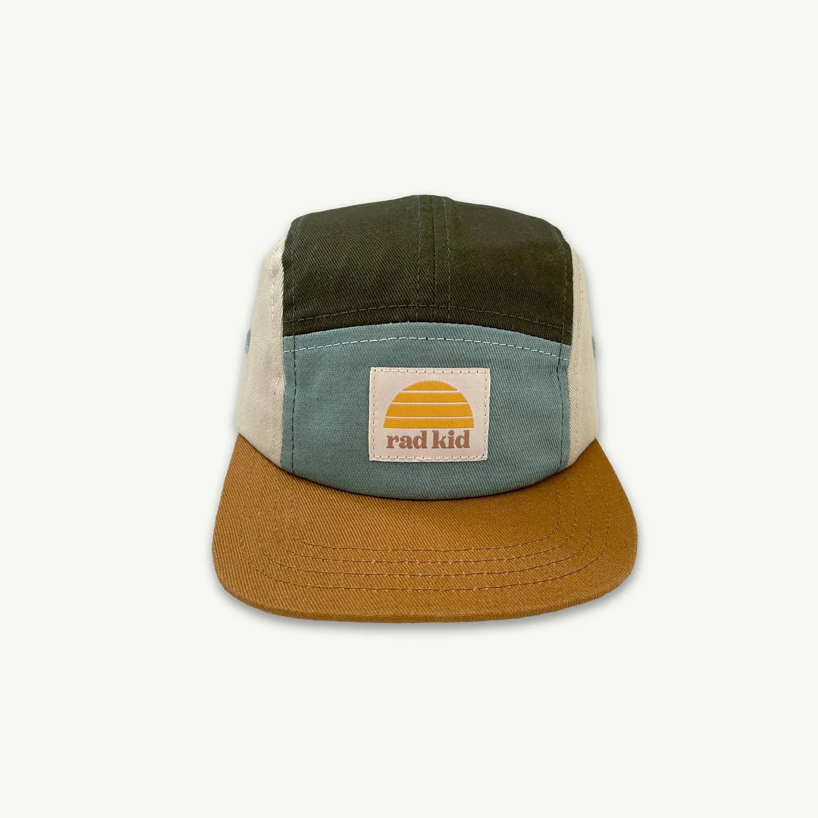 Banabae Rad Kid Spliced 5 Panel Cap - Khaki
