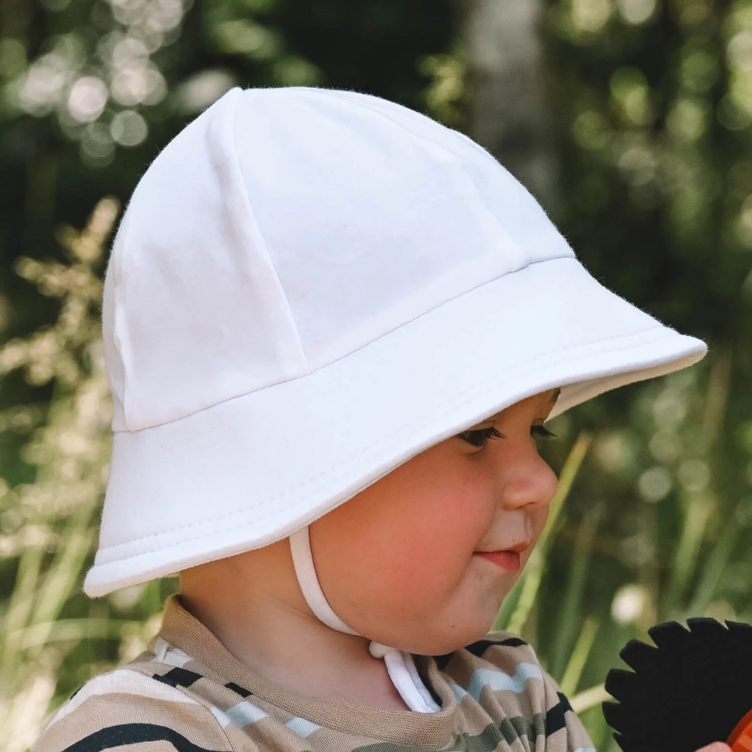 Bedhead Hats Toddler Bucket Hat - White