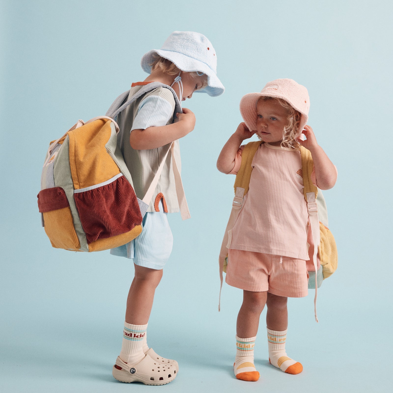 Banabae Corduroy Eco Kids Backpack - Reef