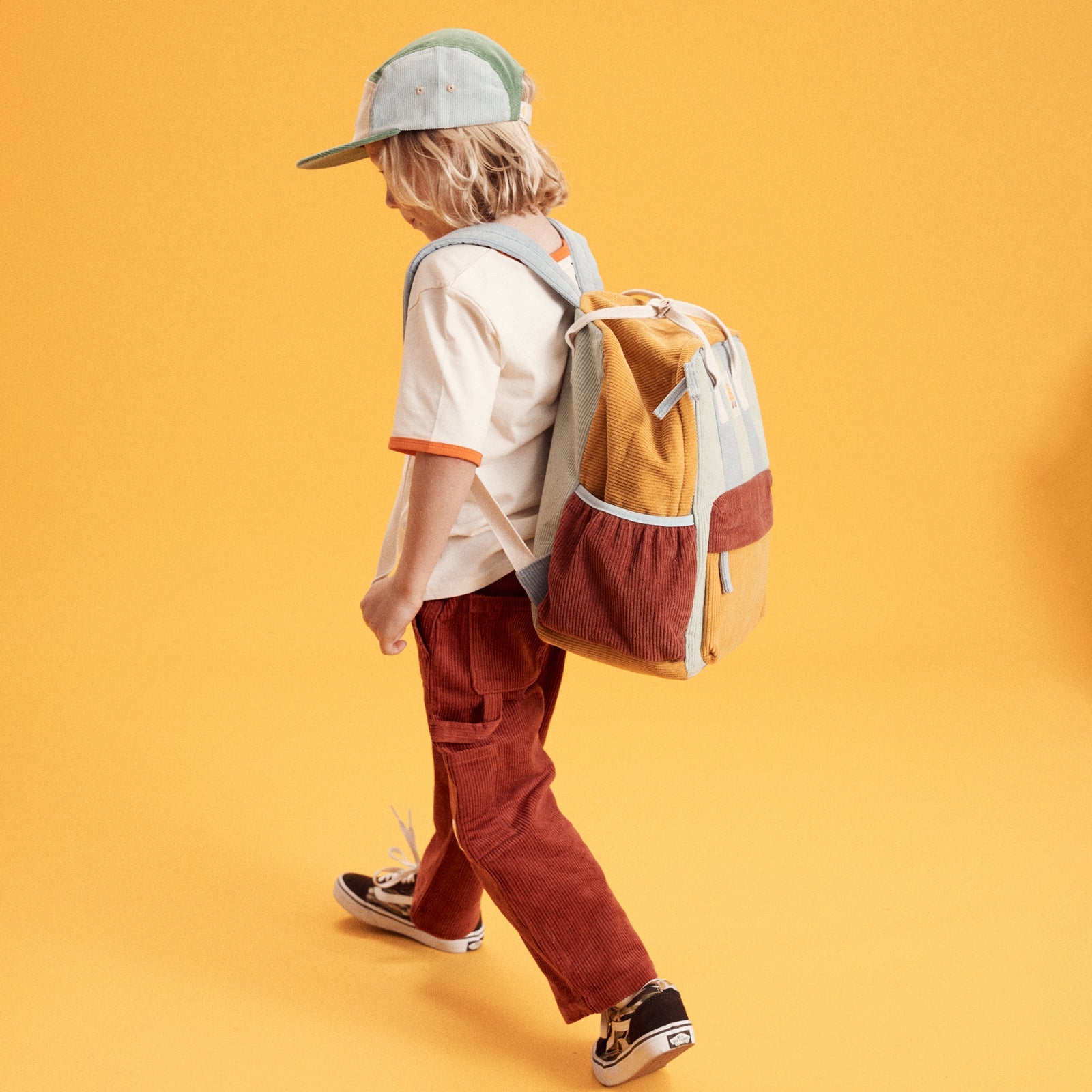 Banabae Corduroy Eco Kids Backpack - Reef