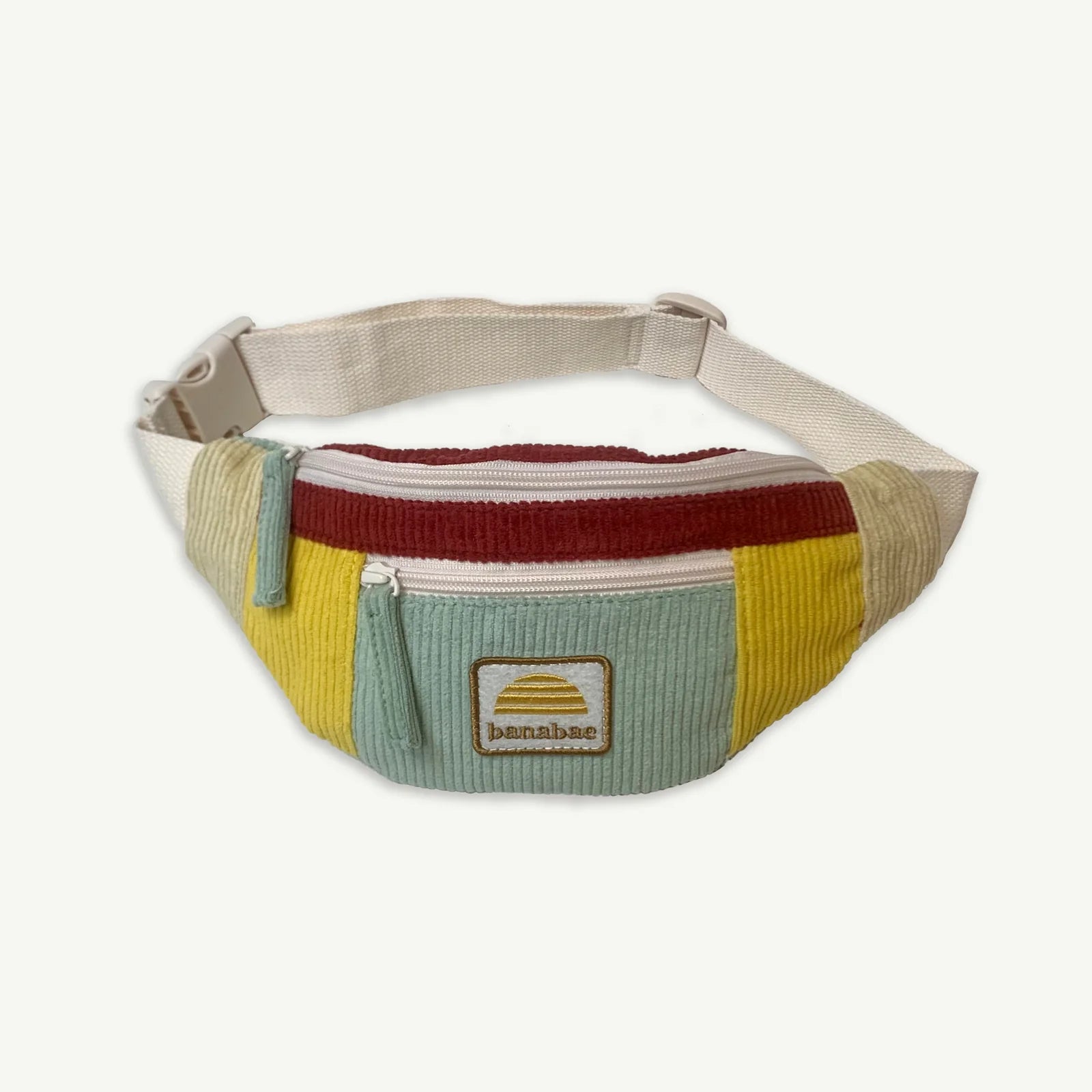 Banbae Kids Corduroy Splice Eco Belt Bag - Primary