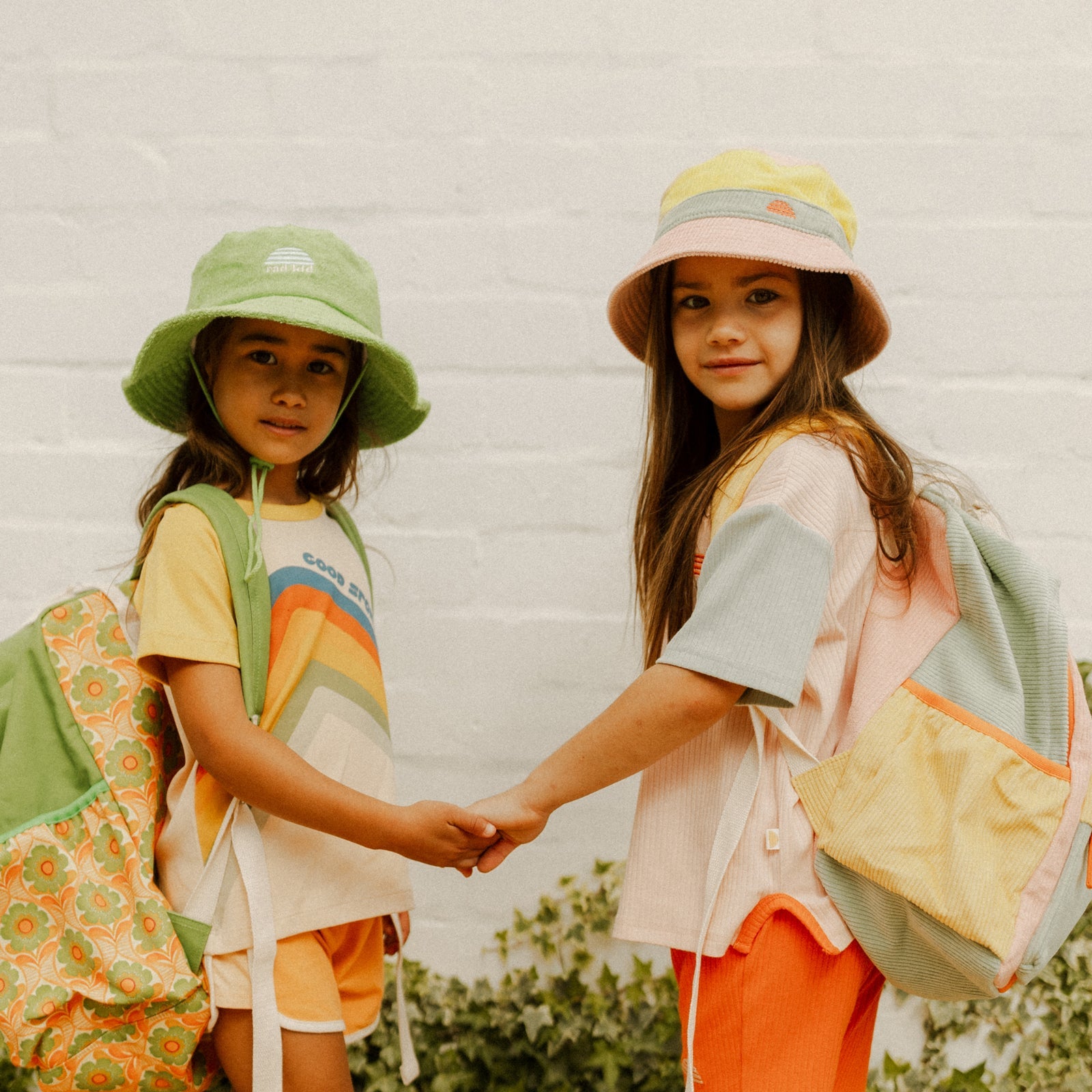 Banabae Spliced Cord Bucket Hat - Candy