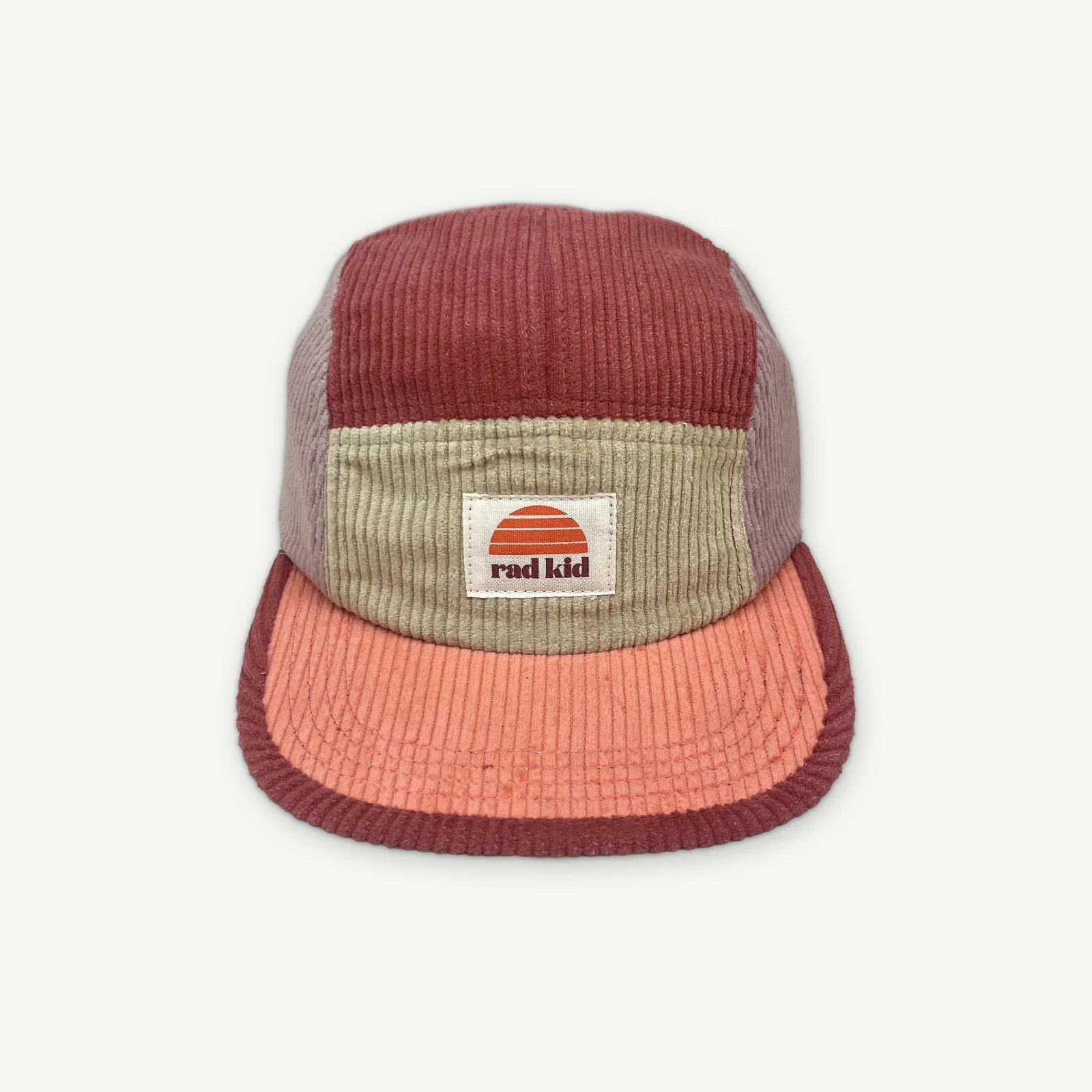 Banabae Rad Kid 5 Panel Splice Cord Cap - Berry Nice