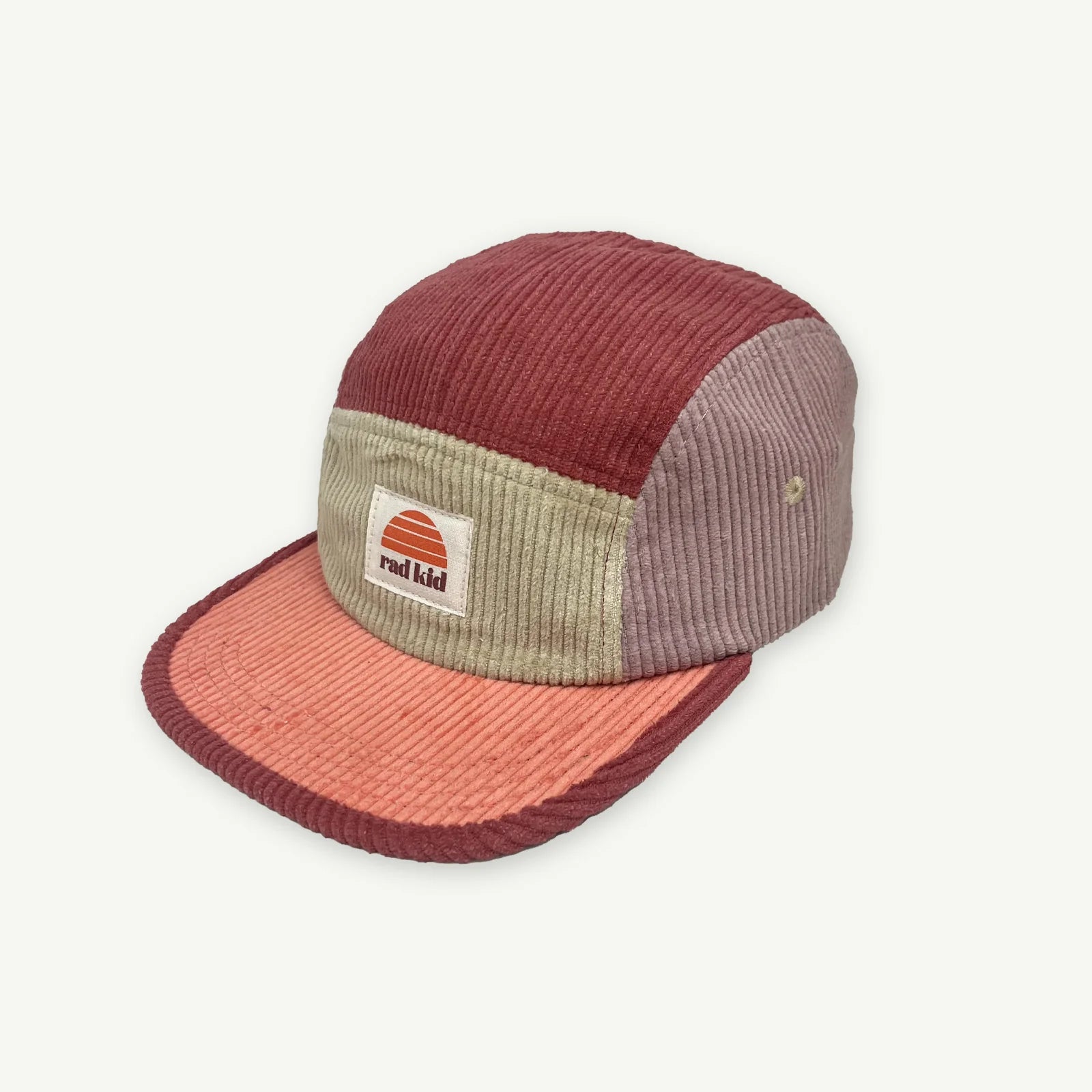 Banabae Rad Kid 5 Panel Splice Cord Cap - Berry Nice