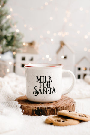 Bencer & Hazelnut Milk for Santa Mug