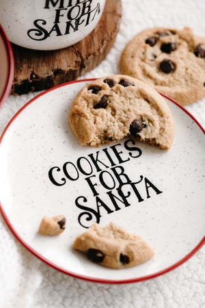 Bencer & Hazelnut Cookies for Santa Plate