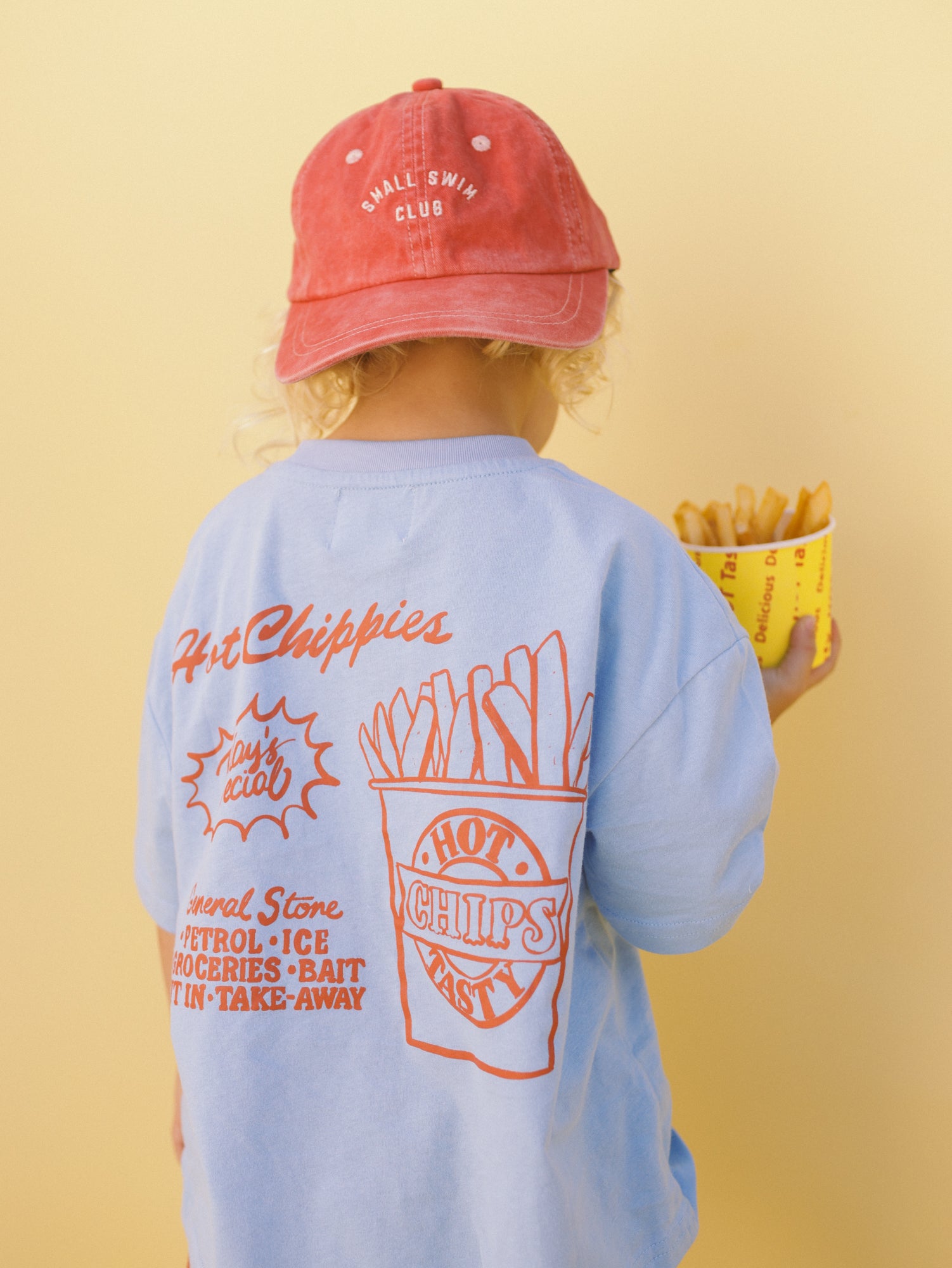 Small Swim Club Hot Chippies Tshirt