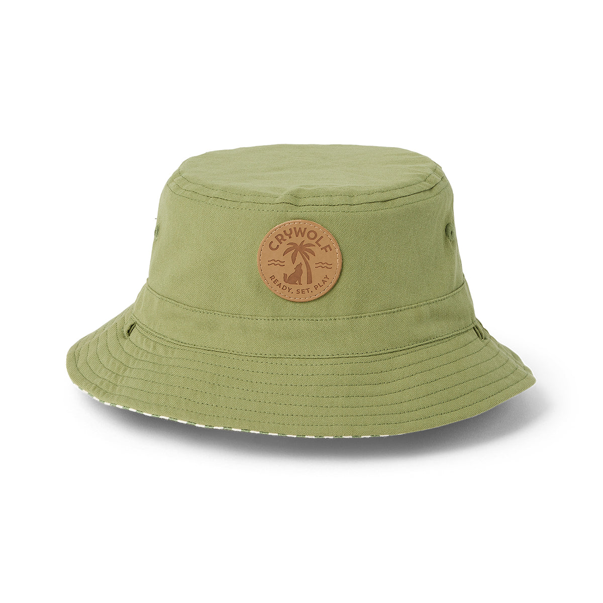 Crywolf Reversible Bucket Hat Coastal Stripe